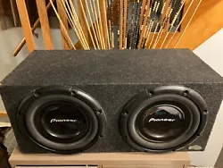 Dual 12” pioneer subwoofer with jbl amp . $300 obo 
