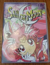 Sailor moon part 2 episodes 47-89 preowned. Hinge on case broke inside please see photos