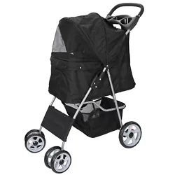 Specifications of 4-Wheel Pet Stroller Specifications of 3-Wheel Pet Stroller 1 x Folded Pet Stroller. The practical...