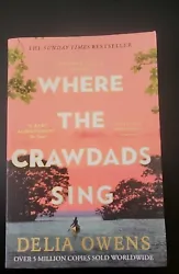 Where the Crawdads Sing by Delia Owens Paperback Book Sunday Times Bestseller.