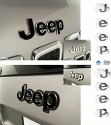 Jeep Cherokee ONLY . Does NOT fit Grand Cherokee or ANY other Jeep model! 2 Jeep decals for the Jeep Cherokee....