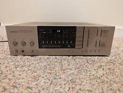 Helping my father downsize his house.  Receiver was kept in an A/V closet for the last 30 years, no issues of...