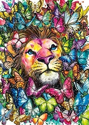 Jongkie describes his work as “fantasy world.”. In this image titled Pride of Color, brilliantly colored...