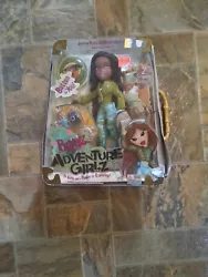 Bratz adventure girlz Sasha new in box. never opened box has some damage but never taken out  estate item