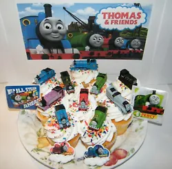 These will help make your cake a big hit with any Thomas fan! Thomas the Tank Engine and Friends is about Thomas a...