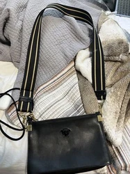 black versace bag. Condition is Pre-owned. Shipped with USPS Priority Mail.