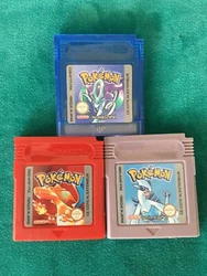Jeux Pokemon Cardmot pour GameBoy et Game Boy Color.Au choix version Cristal, Rouge ou Argent.Ils sont en francais et...