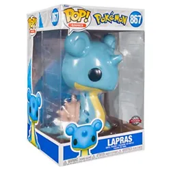 It is known under the reference number 867. This POP represents the character Lapras Pok?mon. It was released in 2022....