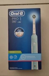 Brosse à dent électrique Oral B Pro 1 700. Modèle avec brosse SENSI UltraThin ou CROSS Action.