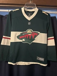 NHL Minnesota Wild #4 Hockey Jersey New Youth Size S/M.