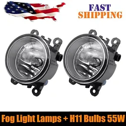One pair of H11 halogen light bulb. Lamp can be replaced any H11 bulb light. 2 x Fog Lights. Cawanerl For Subaru Legacy...