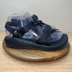 Chaco Sandals Women’s 7 Black Classic Strappy Hiking Vibram. Pre-owned. Light wear on the shoes, good tread on the...