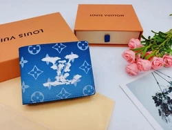 Keep your cards secured in a louis vuitton cloud wallet.