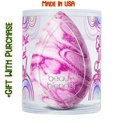 Beautyblender has chosen to use non-toxic, water-soluble dyes. For this reason, your Beautyblender may shed dye for the...
