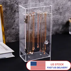 Color: Transparent. 1 Necklace Display Stand. Product Features: Necklace display. Material: Acrylic. USing: Necklace...