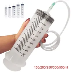 1x Syringe. Hose Length: 1.3m. Capacity: 150ml, 200ml, 250ml, 300ml, 500ml. 1x 1.3m Hose. If placed under the sun, it...