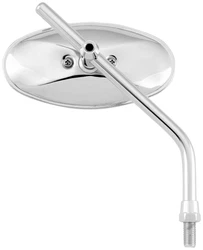 Oval Adjustable Length Mirror. Smooth style with adjustable length that provides the perfect fit. Plenty of mirror...