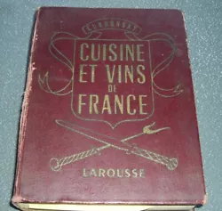 ANCIEN LIVRE DE CUISINE 