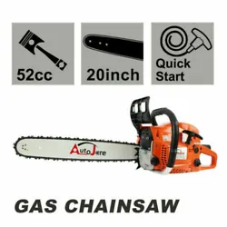Aluminum crankcase gasoline. 1X Gas Chainsaw. Warm hit: Be sure to know how to use this tool when you using it. Warm...