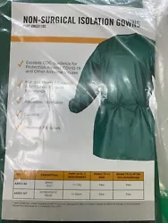FireDex Part No. Non-Surgical Isolation Gown. Universal Fit Gown. Reusable / Washable. Exceeds CDC Guidance for...