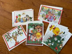 Vintage Suzy’s Zoo Christmas CardsAll cards are in excellent new conditionall measure approx 4 1/2 x 6 inchesAll have...