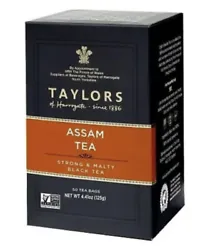 Taylors of Harrogate Assam Tea 1 Box Of 50 Bags (Save When You Buy More!). These teas will be donated by May 2023 if...
