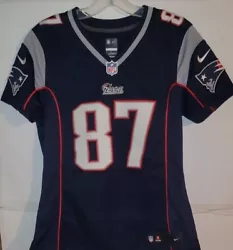 Rob Gronkowski #87 New England Patriots Jersey NFL On Field meduim female.