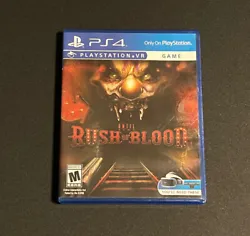 Until Dawn: Rush of Blood | Playstation 4 PS4 VR 2016 | CIB Complete | Authentic.