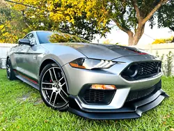 INTRODUCING 2021 FORD MUSTANG MACH 1 PKG. Mach 1 is its active exhaust with a “quiet mode” setting. -Mach 1 Hood...