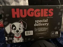 Huggies Special Delivery Hypoallergenic Baby Diapers Size N. Condition is New. Shipped with USPS Ground Advantage.