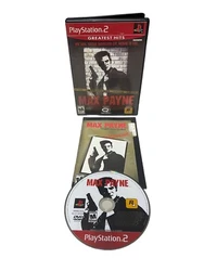 Max Payne [1, Original, Greatest Hits] (PlayStation 2, 2002) PS2 Game Complete