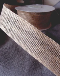 Commonly used for decor or crafts. Biodegradable eco friendly elegant fabric and sold in a 10 yard length.