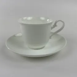 Villeroy & Boch Royal Weiss Cup and Saucer. Saucer app. Bone China. Made in West Germany.