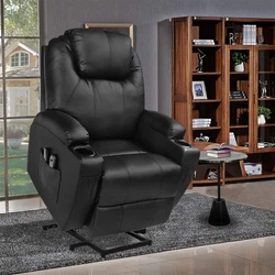 Recliners for Elderly. This Electric lift massage chair is great for your relaxing. Reclining at comfortable degree,...
