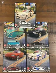 HOT WHEELS 2023 BOULEVARD MIX Q CASE COMPLETE 5 CAR SET In Hand Ready to Ship Set of 5 Cars71 93 Ford Escort RS...