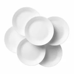 Corelle Livingware plates have a remarkably rugged build, crafted with proprietary Vitrelle glass thats break and...