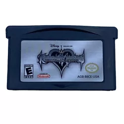 Kingdom Hearts: Chain of Memories (Nintendo Game Boy Advance, 2004). no case