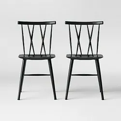 •Steel dining chairs bring industrial, modern style to your space •Steel frame keeps it standing sturdy •Easily...