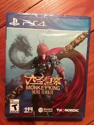 Monkey King Hero is Back (PS4) - 2019 - Brand New.