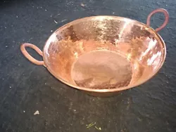 Mexican Pure Copper Pot for Carnitas. 11 inches wide and 5 inches tall (aprox) Condition is New. Shipped with USPS...
