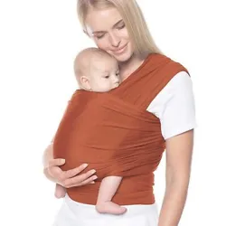 Ergobaby Baby Wrap Carrier in Copper**Good preowned condition but please notice there are two small holes as shown in...