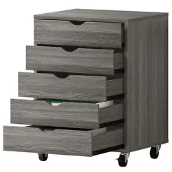 Minimalist Modern Chest. 1 Drawer File Cabinet. With the casters removed, it can also be used as a makeup vanity. 3...