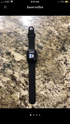 Apple Watch Series 1 42mm Aluminum Case. Small crack in screen but whole screen still works