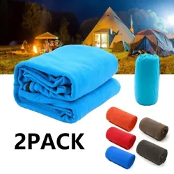 Versatile use: It can be used with other sleeping bags when the temperature is enough low. 1x or 2x Fleece Sleeping Bag...