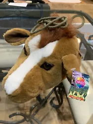 Rare Nanco Wildlife Series Horse Head Plush Stuffed Animal Kids Purse. Cool little Nanco wildlife series horse head...