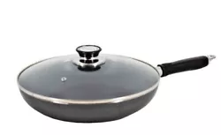 PRODUCT DESCRIPTION ---Uniware Non-Stick Aluminum PFOA Free Stir Frying Pan, Induction Bottom ---★ Constructed of...