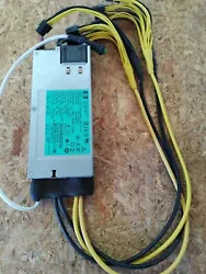 Up for sale is an Amity Labs PSU for crypto mining ASICs. This PSU is a conversion of an HP server power supply, but is...