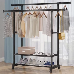 【Wide Range of Uses】 The clothes hanger can not only hang clothes, scarves and dresses, but also place shoes and...