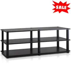 (1) unique structure: open display rack, shelves provide easy storage and display of TV or other audio/video...