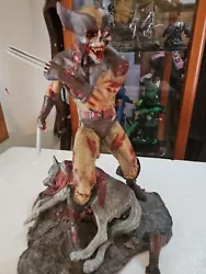 2007 Marvel Milestones Zombie Wolverine Statue In Box #553/2500. Does not come in original packaging but will be...